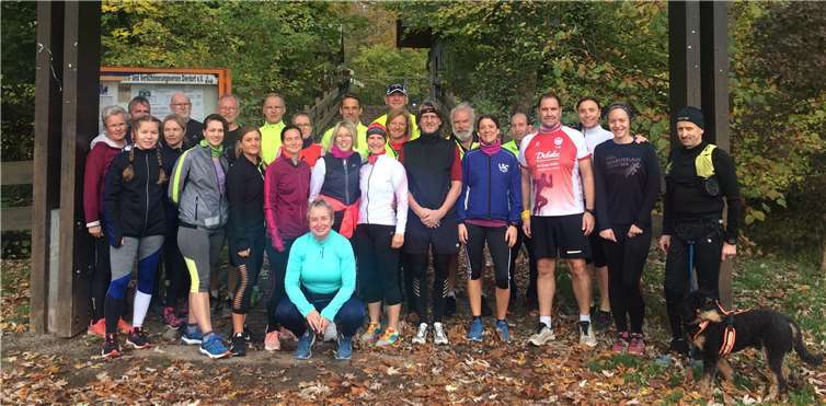 Die Teilnehmer des Trainingslaufs für den 5. Dierdorfer Adventslauf.Foto: privat