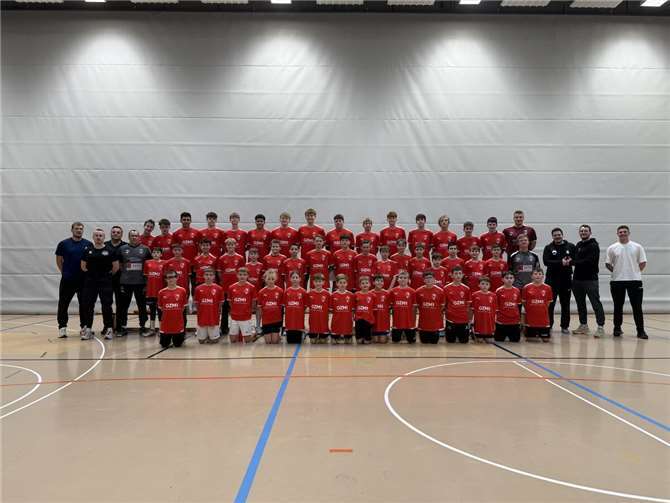 Die Teilnehmer des Wintercamps zeigten eine enorme Leistungsbereitschaft.  Foto: HVV