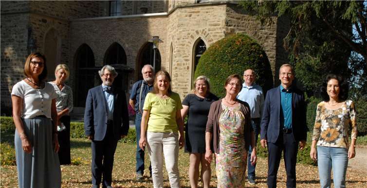 Die Teilnehmer des Workshops mit Bürgermeister Andreas Geron (2. v. l.) Foto: Förderverein Denkmalpflege und Heimatmuseum