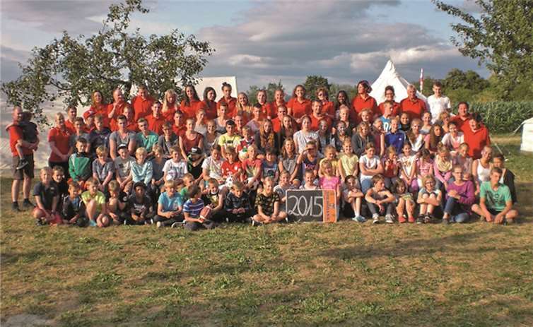 Die Teilnehmer des Zeltlagers verbrachten eine tolle Zeit im Schwarzwald.privat