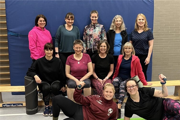 Die Teilnehmer des ersten „Move your Body“ Kurses freuen sich auf neue TeilnehmerInnen.