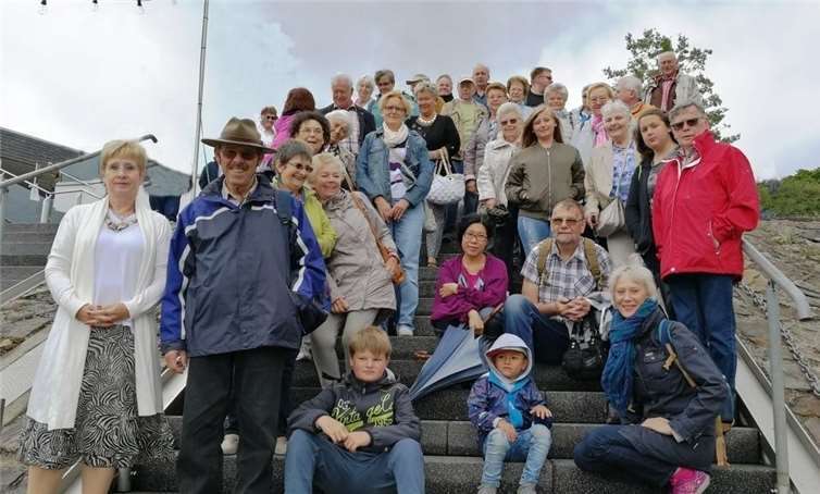 Die Teilnehmer erfreuten sich, trotz des Wetters an diesem Ausflug. privat