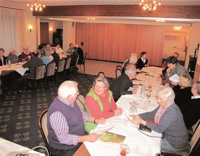 Die Teilnehmer erlebten ein sehr informatives und geselliges Versammlungstreffen.privat