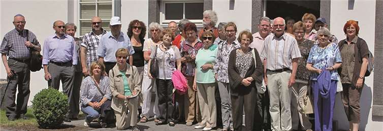 Die Teilnehmer genossen ihren interessanten Ausflug.  Privat