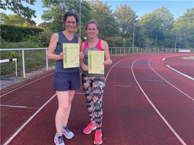 Die Teilnehmer haben das Lauftraining erfolgreich absolviert. Foto: Meckenheimer Sportverein