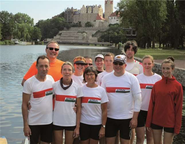 Die Teilnehmer in Bernburg an der Saale.  Privat