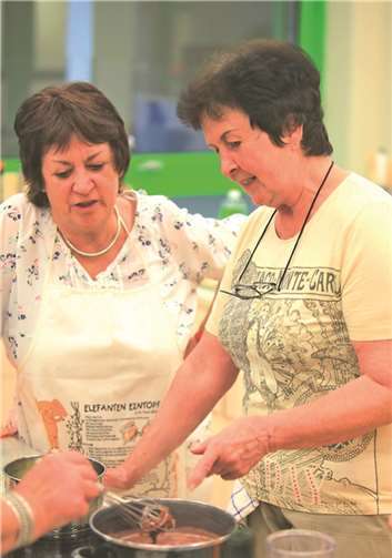 Die Teilnehmer können sich auf ein tolles Menü freuen. privat