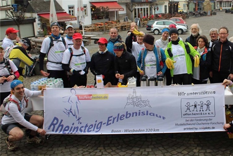 Die Teilnehmer liefen für einen guten Zweck.-DL