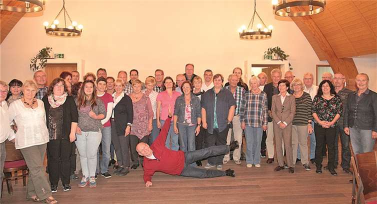 Die Teilnehmer und Teilnehmerinnen erlebten eine abwechslungsreiche Führung durch die historischen Gemäuer der Marksburg. privat