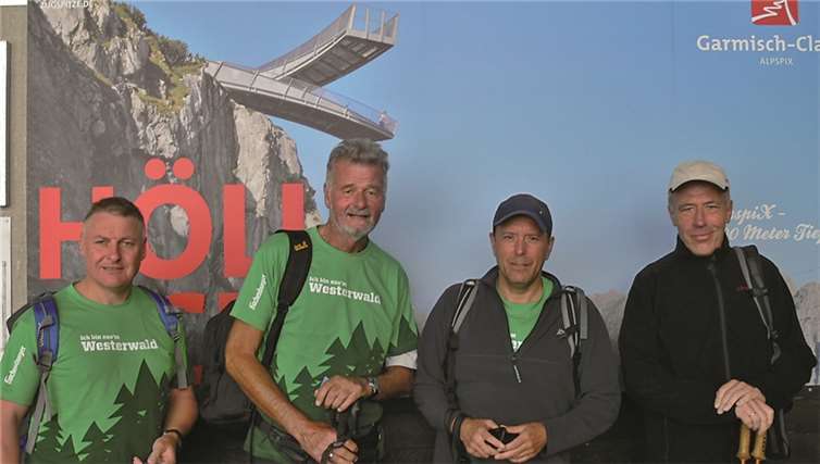 Die Teilnehmer unternahmen zahlreiche Wanderungen in der Zugspitzregion.Dietrich Rockenfeller/LT Puderbach