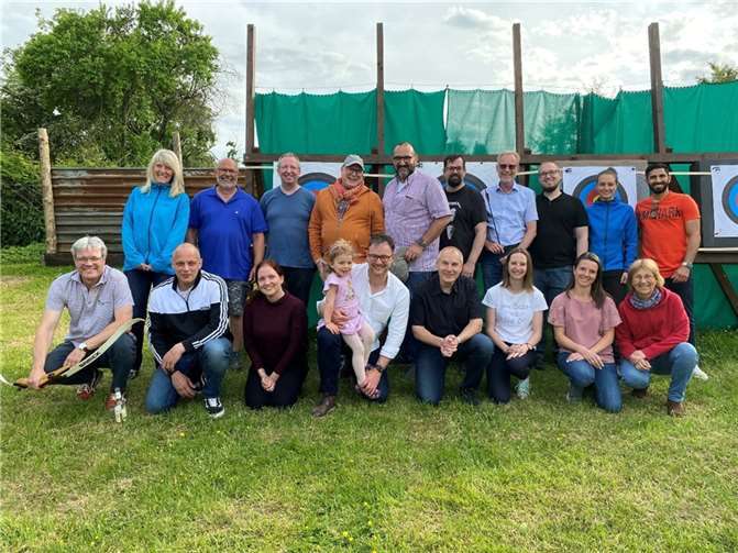Die Teilnehmer verbrachten einen tollen Nachmittag auf dem schönen Gelände des Vereins. Foto: privat