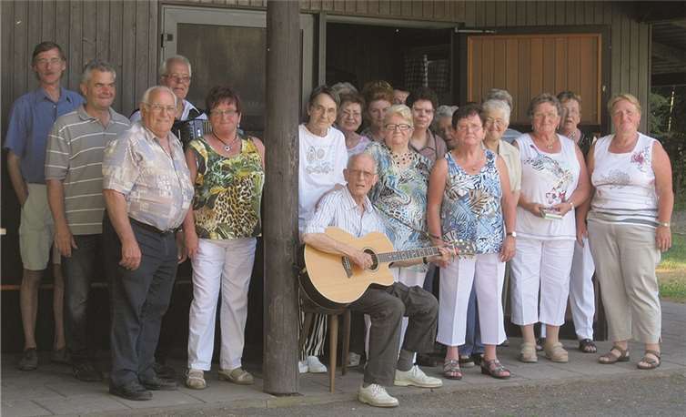 Die Teilnehmer verlebten einen sehr schönen und geselligen Nachmittag.privat