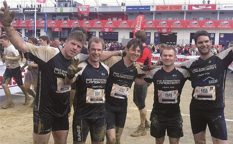 Die Teilnehmer v.l.n.r. Markus Wiersch, Jörg Hammes, Marco Klasen, Victor Spengler und Christian Wiersch.Privat