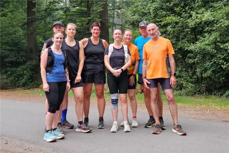 Die Teilnehmer vom Laufkurs 2025 hatten beim gemeinsamen Training viel Spaß.