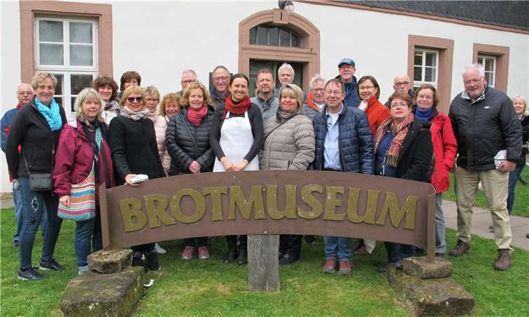 Die Teilnehmer vor dem Brotmuseum. Foto: privat