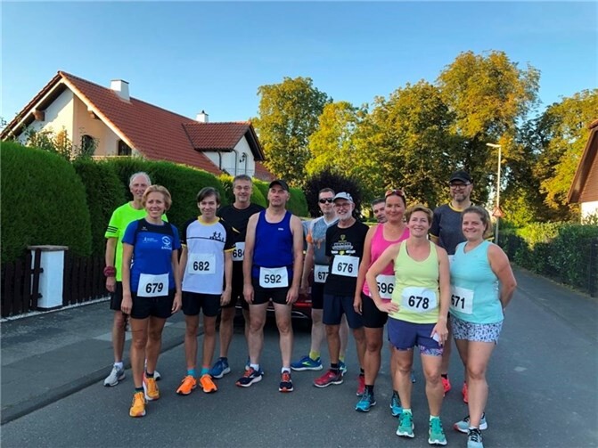 Die Teilnehmer vor dem Start.  Fotos: privat