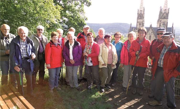 Die Teilnehmer waren begeistert von der Wanderstrecke. Dazu trug auch das gute Wetter bei. privat