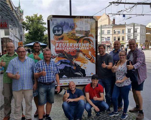 Die Teilnehmer waren hoch motiviert und heiß auf den Wettkampf. privat