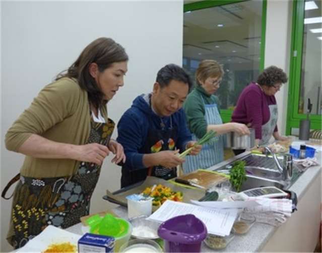 Die Teilnehmer waren mit Begeisterung bei der Sache.Privat