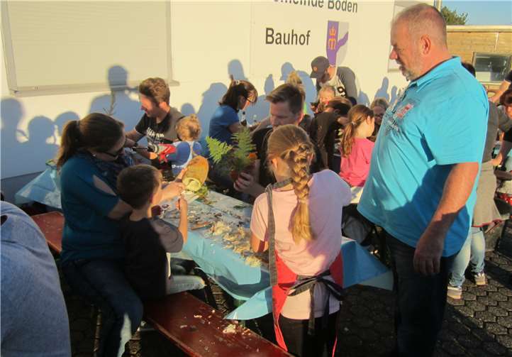 Die Teilnehmer waren mit großem Eifer bei der Sache.