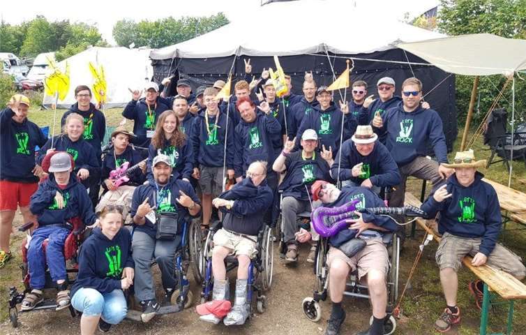 Die Teilnehmer waren restlos begeistert von der Inklusionsfreizeit. St. Raphael CAB