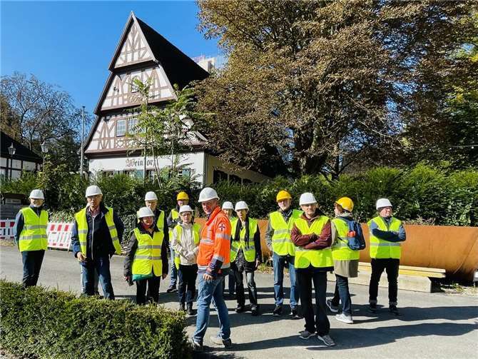 Die Teilnehmer waren sich einig, dass die Führung sehr interessant und kurzweilig war und man sich im nächsten Jahr wieder über weitere Entwicklung informieren möchte. Foto: privat