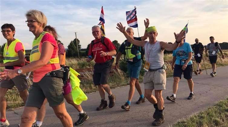 Die Teilnehmer waren von der Organisation und der Strecke angetan.