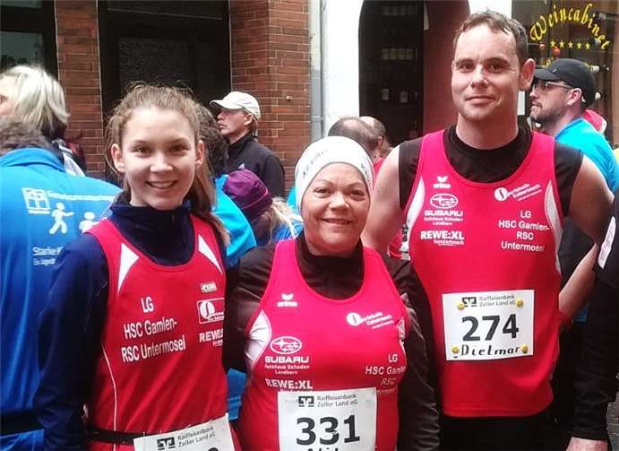 Die TeilnehmerInnen des Genießerlaufs.