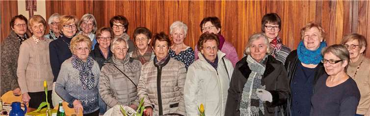 Die Teilnehmerinnen der Jahreshauptversammlung.privat