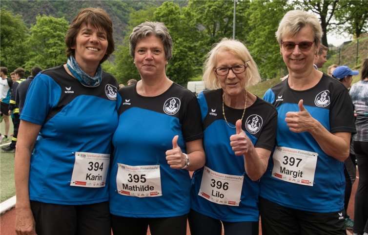 Die Teilnehmerinnen der Spvgg Cochem beim SparkassenFirmenlauf.Foto: privat