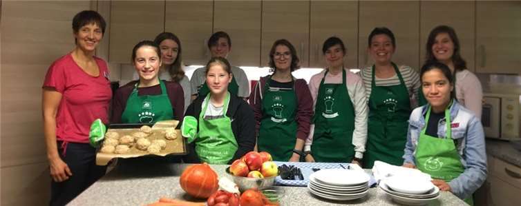 Die Teilnehmerinnen des Kochkurses.Foto: privat