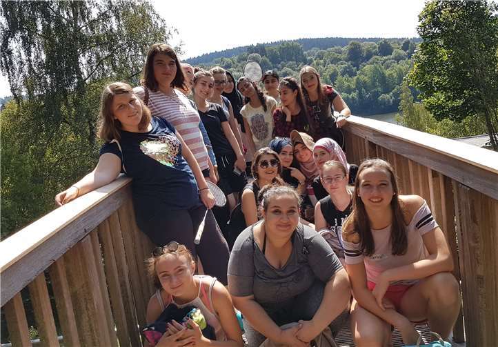 Die Teilnehmerinnen des Mädchenwochenendes.Privat