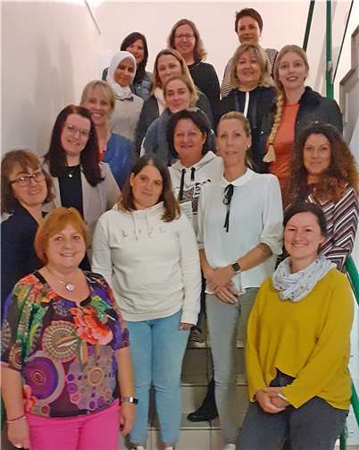 Die Teilnehmerinnen des Qualifizierungskurses.Foto: Kreisverwaltung Mayen-Koblenz