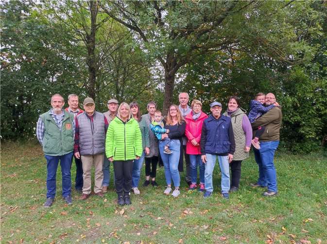 Die Teilnehmerinnen und Teilnehmer am Leistungsschießen.  Fotos: privat