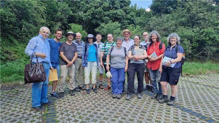 Die Teilnehmerinnen und Teilnehmer der Exkursion. Foto: Stefan Blank