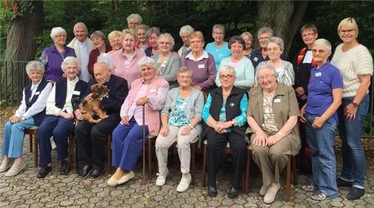 Die Teilnehmerinnen und Teilnehmer der Wohlfühltage.privat