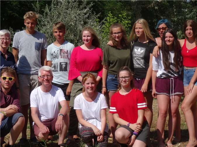 Die Teilnehmerinnen und Teilnehmer der diesjährigen JuLeiCa-Schulung. privat