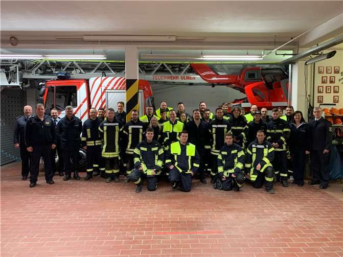 Die Teilnehmerinnen und Teilnehmer des Truppführerlehrgangs. Foto: privat