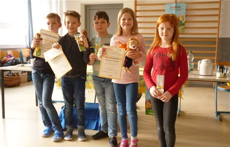 Die Teilnehmerinnen und Teilnehmer des Endausscheides beim diesjährigen Vorlesewettbewerb in Bad Bodendorf. Foto: privat