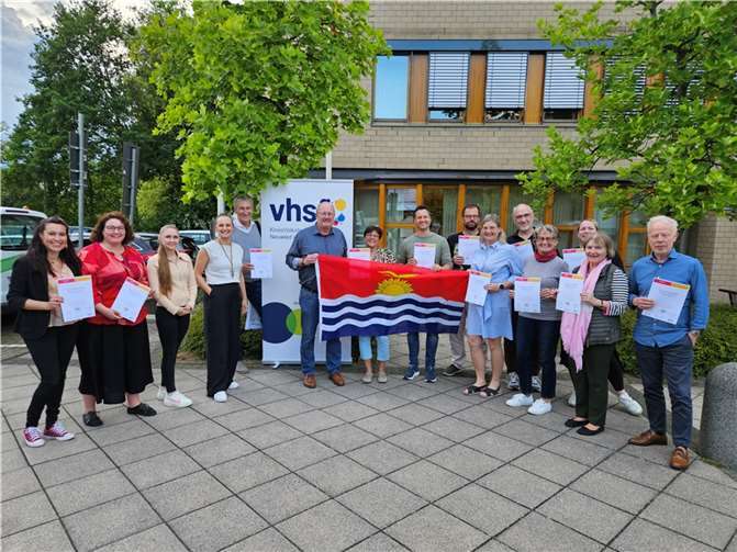 Die Teilnehmerinnen und Teilnehmer des Kurses  Foto: Simone Kirst