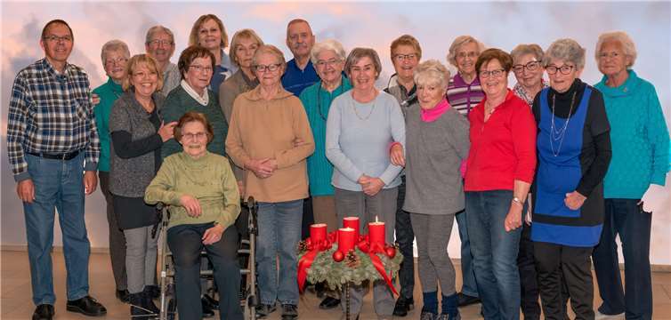 Die Teilnehmerinnen und Teilnehmer des Seniorenkaffees.Foto: O. Martin-Dietz