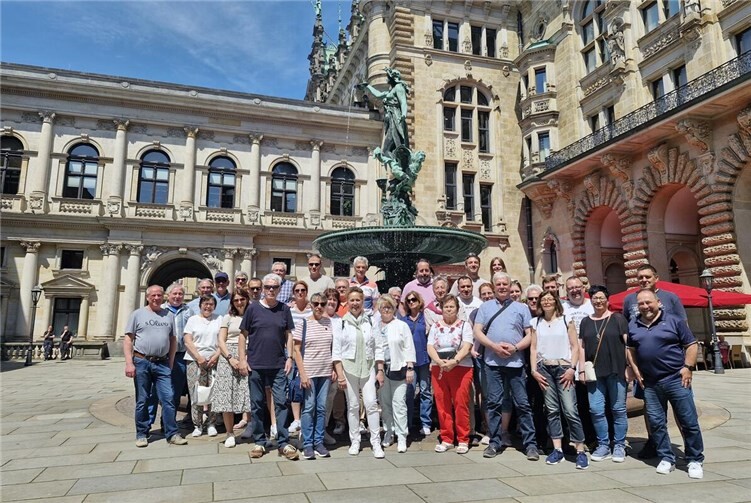 Die Teilnehmerinnen und Teilnehmer konnten sich somit einen Überblick über die Stadtentwicklung und die Wirtschaftskraft von Hamburg verschaffen.Foto: privat