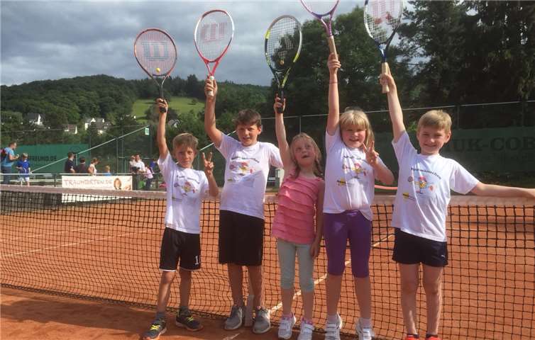 Die Tennis-Jüngsten haben eine tolle Leistung gezeigt. Privat