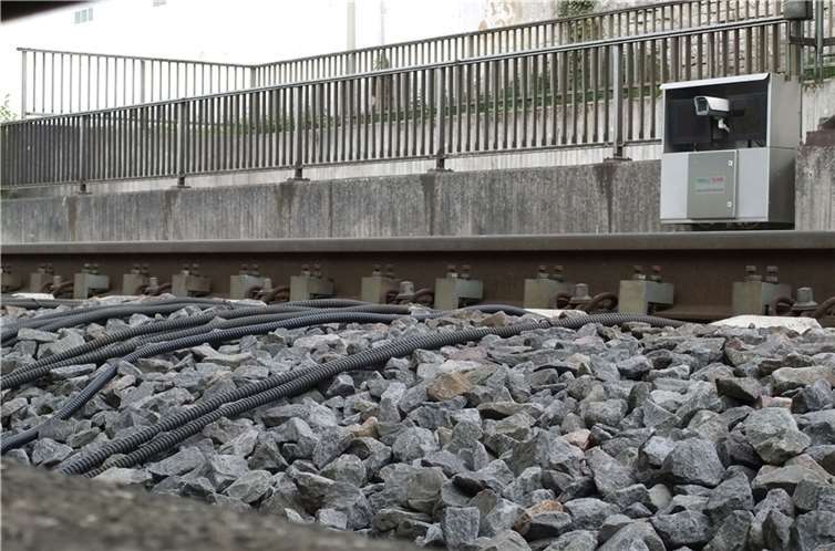 Die Teststation Leutesdorf.Quellen: IG Bahnlärm Leutesdorf