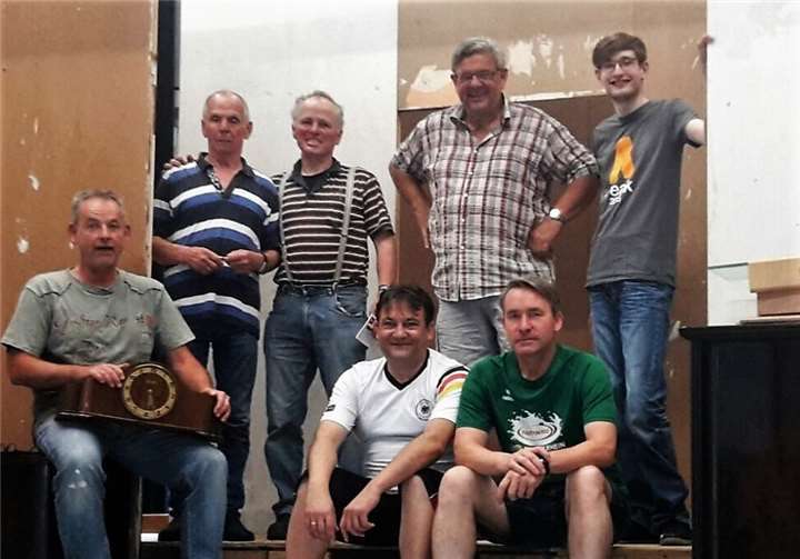 Die Theatergruppe Lampenfieber arbeitet noch am Feinschliff für die Aufführung. privat
