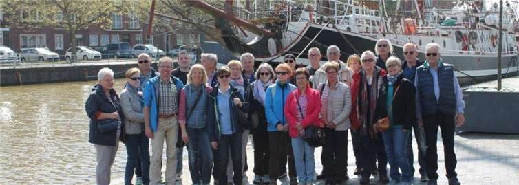 Die Theatergruppe Westum auf Vereinstour.Privat