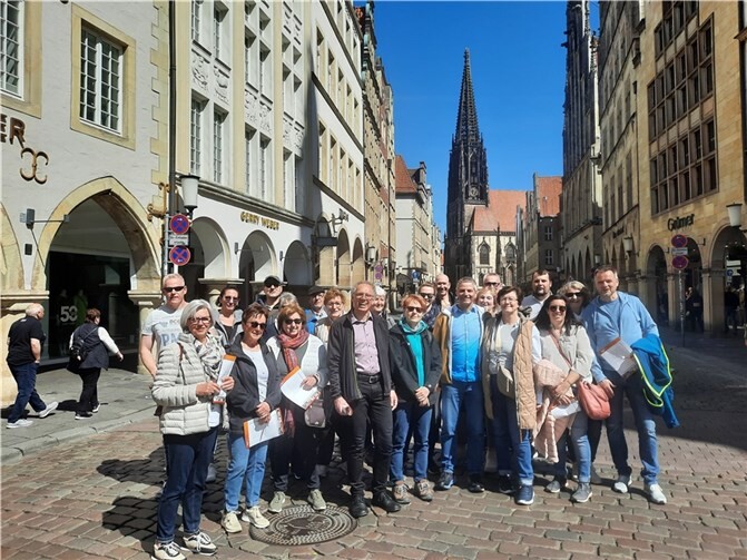 Die Theatergruppe Westum in Münster. Foto: Daniela Dedenbach