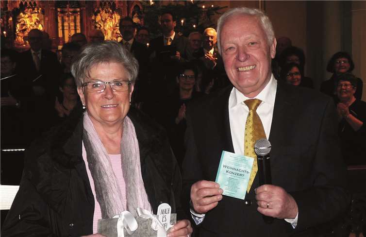 Die Thürer Mädchen stellten unter der Leitung von Stephan Ring ihr Können unter Beweis.