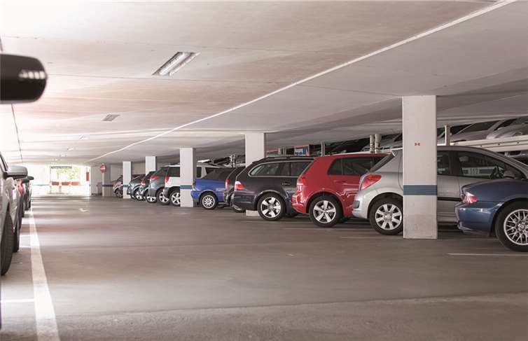 Die Tiefgarage Rathaus ist neu renoviert. privat