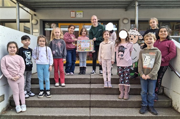 Die Tierschutz-AG der Grundschule Plaidt.